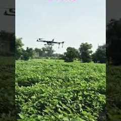 Revolution in Farming: Drone Spraying Technology in Action🚜✈️ #drone #farmtechnology #narendramodi