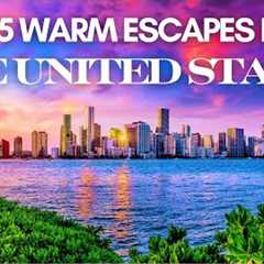BEST Warm Winter Getaways | Places to visit in winter USA | Best Travel For Winter Holidays