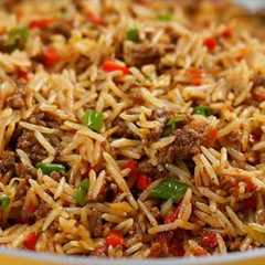 THIS RICE DISH IS DELICIOUS