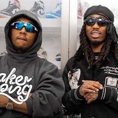 Quavo and Takeoff Go Sneaker Shopping With Complex