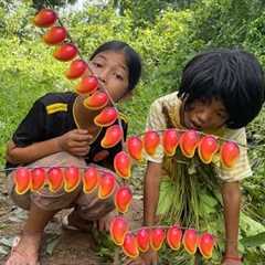 Part 16 Survival Skills SMART Ideas and USEFUL in Forest With Single Mom  Jungle Life