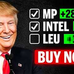 Leaked: Trump is Buying THIS Stock Next - The Investment Opportunity of a Lifetime!
