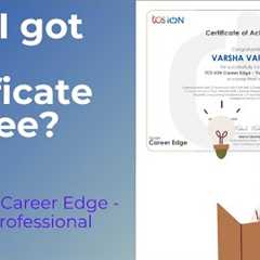 TCS iON Career Edge-Young Professional course-2024||Free online soft skill course||free certificate