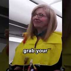 World's FUNNIEST Flight Attendant!