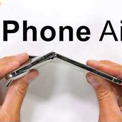 iPhone Air Durability test -- I AM SHOCKED