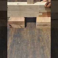 Ultimate Extreme Ancient Wooden Joint Without Nails. #carpentry #wood