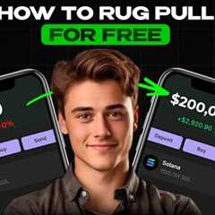 How To Rug Pull on Solana 2025? A complete video tutorial on creating Memecoin