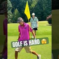 Fighting for our lives out here! ⛳️#golf #golfing #funny #friends #noteworthygolf #iphone