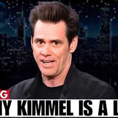 Jim Carrey Hilariously ROASTS Jimmy Kimmel On Live TV
