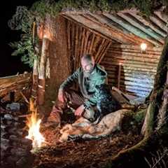 How to Build an Effective Primitive Survival Shelter  in 1 Day