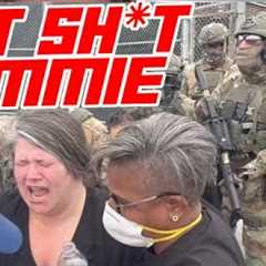 Law Enforcement Beats Up, Maces, Then Arrests Antifa Goofball