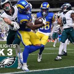 Los Angeles Rams vs Philadelphia Eagles Game Highlights | 2025 NFL Season Week 3
