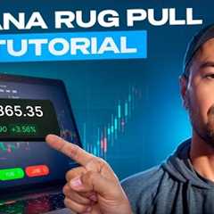 *Rug Pull Memecoin* Step By Step GUIDE | Solana Trading