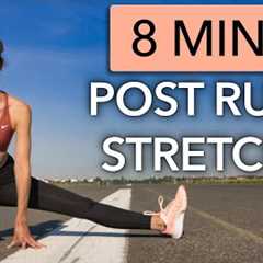 8 MIN POST RUN STRETCH FOLLOW ALONG