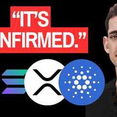 It's confirmed.
