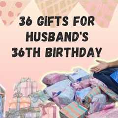 🎁GIFT IDEAS for men👨🏻 | 36 gifts for my husband's 36th birthday 🎂#birthdaygiftforhusband..