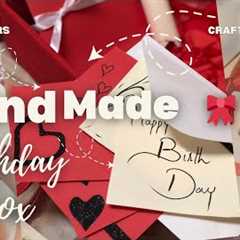 HANDMADE BIRTHDAY GIFTS FOR BOYS AND GIRLS | GIFT IDEAS | HANDMADE BOX FOR BIRTHDAY | BIRTHDAY DIY