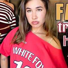 Building My FALL Wardrobe | White Fox Try On Haul!