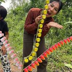 Part 18 Survival Skills SMART Ideas and USEFUL in Forest With Single Mom  Jungle Life