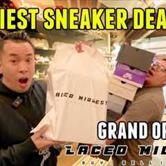 CRAZIEST SNEAKER DEAL EVER !!! DID I WIN OR LOSE ?? SNEAKER SHOPPING AT LACEDMIDWEST INDIANA
