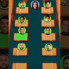 Who will be able to sleep without being eliminated 😴 Ronaldo vs Messi #ronaldo #football..