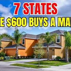 7 States Where $600 Buys a Mansion Bigger Than Hollywood Stars Own