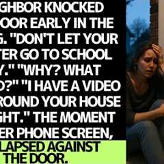 My neighbor warned me not to send my daughter to school.