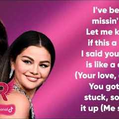 Cardi B x Selena Gomez - Pick It Up (Lyrics Video)