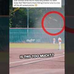 Feel Bad For The Pitcher 😭. #baseball #d1 #homerun