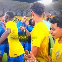 Ronaldo needs to hesitate ☠️😂 || #ronaldo #cristianoronaldo#cr7 #footballshorts #alnassr #funny..
