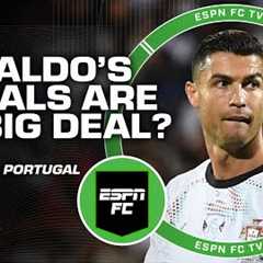'NOT A BIG DEAL' 🗣️ Craig Burley NOT impressed by Cristiano Ronaldo's 2 goals vs. Armenia | ESPN FC
