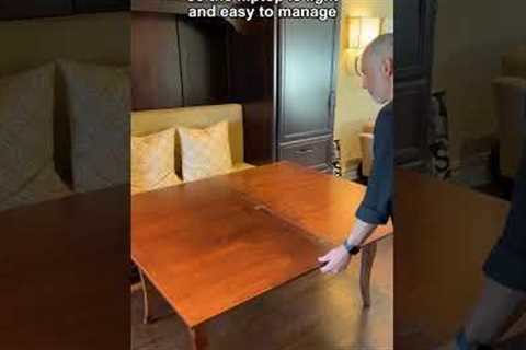 custom expandable table for townhouse