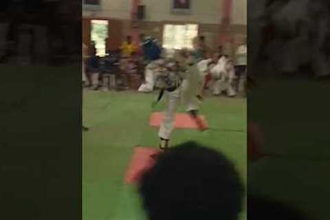 taekwondo fight 🔥🔥🔥 #taekwando #backkick #teakwondolifestyle #taekwondokick #trending