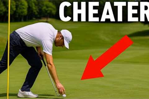 10 Times Golf Players Caught Cheating During Game!