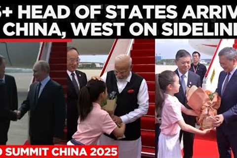 World Leaders Gather in China | Putin, Modi at SCO Summit 2025 With Xi