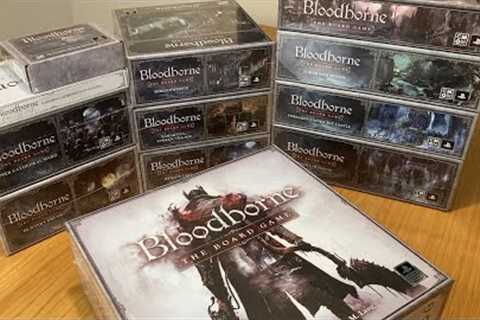 Unboxing Bloodborne: The Board Game (+ ALL Kickstarter expansions!)