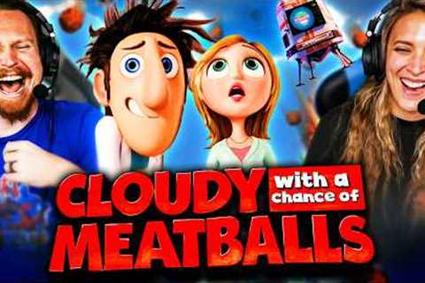 CLOUDY WITH A CHANCE OF MEATBALLS (2009) BLEW US AWAY!! MOVIE REACTION! Bil Hader | Anna Faris