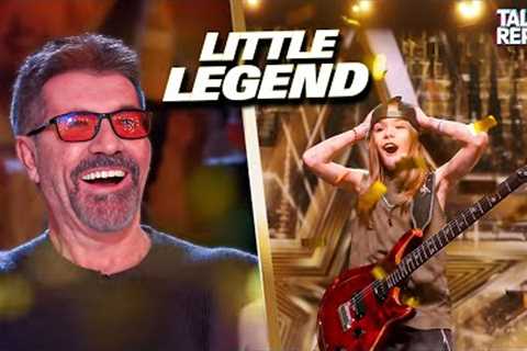 The 11-Year-Old Guitarist Who Got TWO Golden Buzzers! | Britain's Got Talent