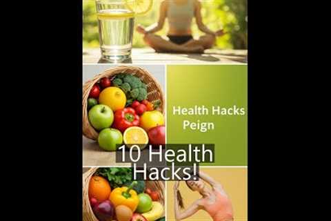 10 Quick Health Hacks You Need To Know!