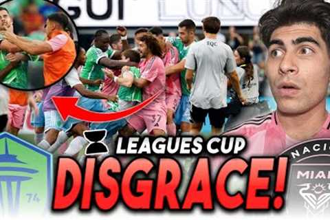 ABSOLUTE DISGRACE!! INTER MIAMI VS SEATTLE FIGHT RANT😡 #intermiami #messi #fight 