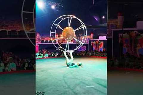 Las Vegas Free Circus Act at Circa Circa Hotel 🤡🎪 #shorts #funny #viral #trending #travel #circus