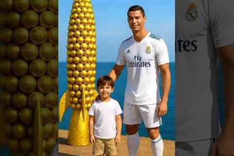 Cristiano Ronaldo Funny Moment with Kid &amp; Golden Rocket 🚀 | Viral Football Shorts