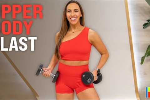 Dumbbell Strength Workout | 30 Min Upper Body Training for Every Fitness Level!