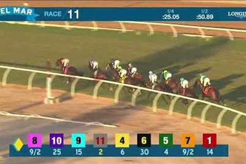 Gold Pheonix (IRE) wins the Del Mar Handicap GII race 11 at Del Mar 8/30/25