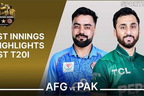 1st Innings Highlights | Afghanistan vs Pakistan | T20I Tri Nation Series 2025 | Match 1 | M3Q1K
