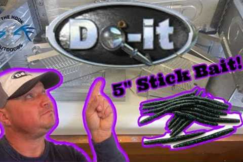 Making Soft Plastic Baits with Do It Molds! 5” Stick Bait (Senko)