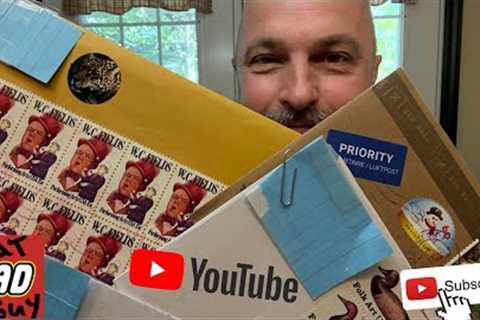 Stamp Haul Unboxing: Gifts from USA &amp; Germany! - That Dad Guy Collection Update