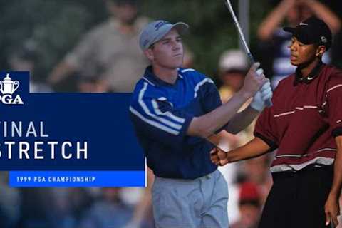 Tiger Woods vs. Sergio Garcia Final 3 Holes | 1999 PGA Championship Round 4