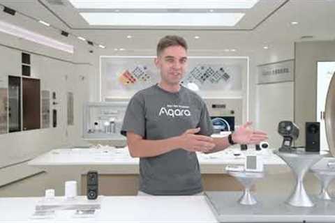 Aqara at IFA Berlin Show 2025, unveiling multiple new smart home devices
