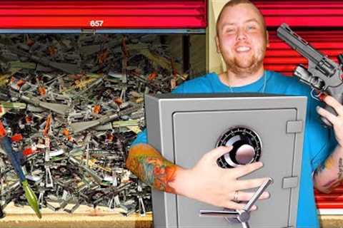 I Bought a Weapon Hoarders Storage Unit LOADED With Weapons Floor to Ceiling!